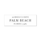 Prestige | Klassiek minimaal retouradres Zelfinktende Stempel (Design)