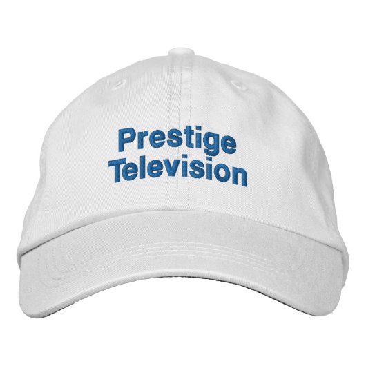 Prestige Televison Geborduurde Pet (Voorkant)