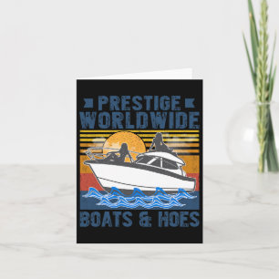 Prestige Worldwide Boats and Hoes Retro Bo Kaart