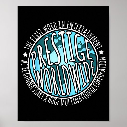 Prestige Worldwide Entertainment Funny Movie Quote Poster (Voorkant)