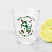 Prestigieuze Cool shenanigan-bierband Viking crest Shot Glas (Voorkant)