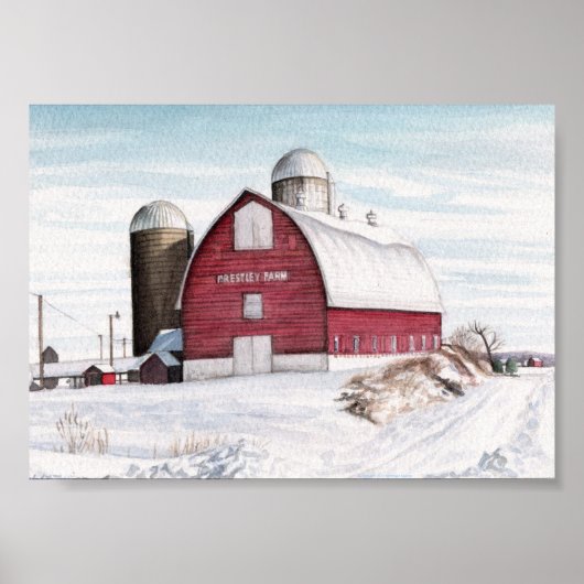 Prestley's Barn Poster (Voorkant)