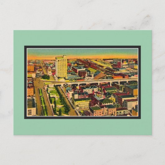 Preston Gardens Baltimore MD Briefkaart (Voorkant)