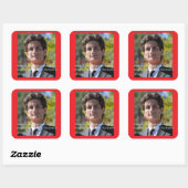 Preston, ik hou van Jack Schlossberg Vierkante Sticker (Vel)