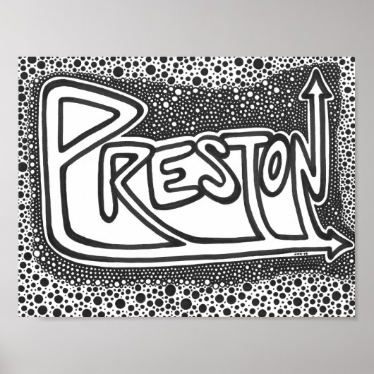 Preston Poster (Voorkant)