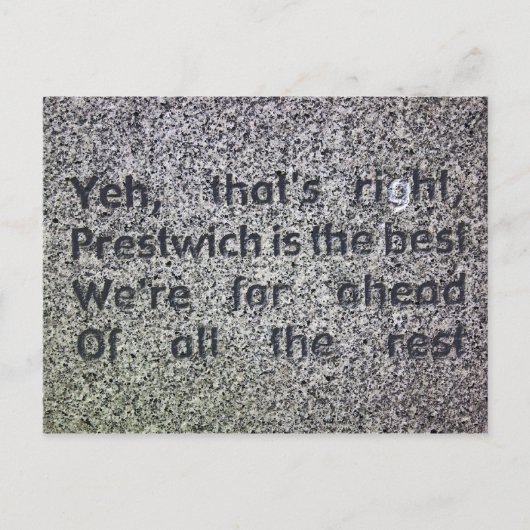Prestwich Briefkaart (Voorkant)