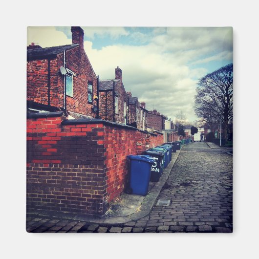 Prestwich Cobbles Magneet (Voorkant)