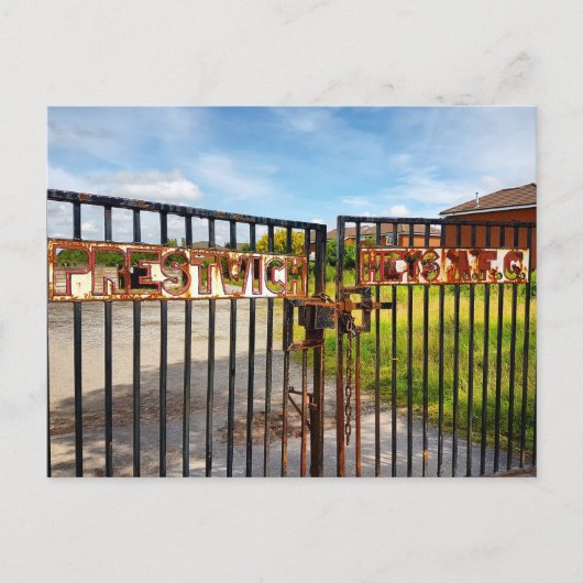 Prestwich Heys AFC Briefkaart (Voorkant)