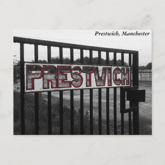 Prestwich, Manchester Briefkaart (Voorkant)