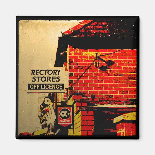Prestwich Rectory Stores Magneet (Voorkant)