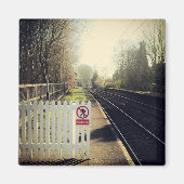 Prestwich Station Magnet (Voorkant)
