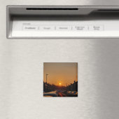 Prestwich Sunset  Magneet (Insitu (Vaatwasser))
