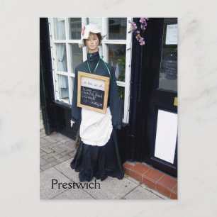 Prestwich Tea Maid Briefkaart