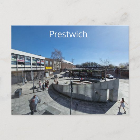 Prestwich Village Briefkaart (Voorkant)