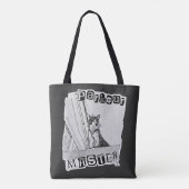 Pret Actieve Parkour Meester Punk Kitty Ontwerp Tote Bag (Achterkant)