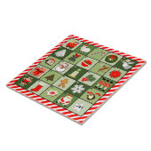 Pret adventkalender tegeltje (Zijkant)