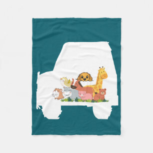 Pret auto fleece deken