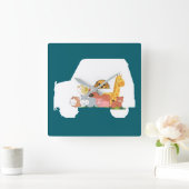 Pret auto vierkante klok (Huis)