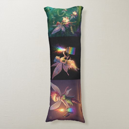 Pret Bruiloftsfeest voor Feeën Lichaamskussen (Voorkant Verticaal)