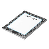 Pret cirkelpatroon notitieblok (Linkerzijde)