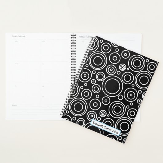 Pret cirkelpatroon planner (Display)