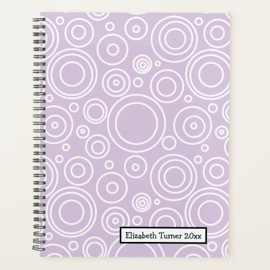 Pret cirkelpatroon planner (Voorkant)