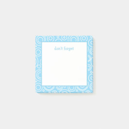 Pret cirkelpatroon post-it® notes