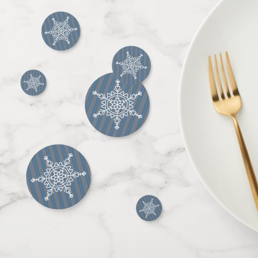 Pret en Fantasie Sneeuwvlok Confetti (Groep)