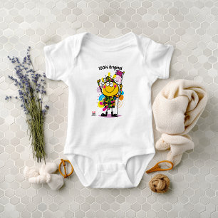 Pret en Kleurrijke Soldaat Emoji Peuter Romper