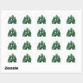 Pret Fun Groene GROENE MUNT KASTEEL Sticker Grafis (Vel)