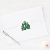 Pret Fun Groene GROENE MUNT KASTEEL Sticker Grafis (Envelop)