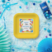 Pret Fun Silly Robots Verjaardag Papieren Bord Gee (Feest)