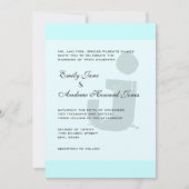 Pret & Funky Monogram op Elegant Zilver Metaalglan Kaart (Voorkant)