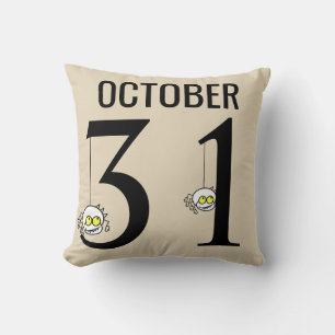 Pret Gelukkig Halloween 31 Oktober Kussen