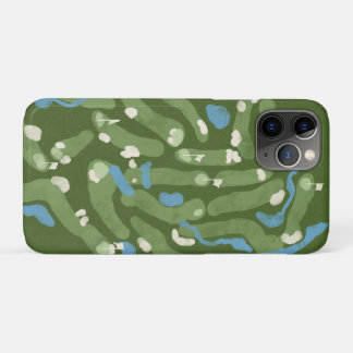 Pret golfbaan grafisch op een telefoonhoes Case-Mate iPhone case