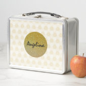 Pret goud en beige glitters (In situ)
