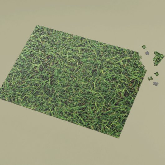 Pret grasveld legpuzzel