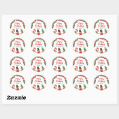 Pret Kerst Holly Sticker (Vel)