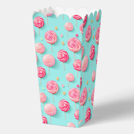 Pret & Kleurrijke Blauwe en Roze Lolly's Bedankdoosjes