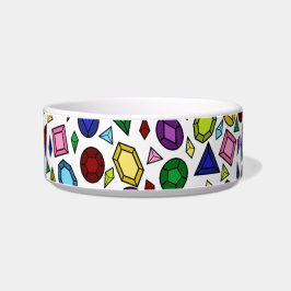 Pret Koninklijk Regenboog Edelstenen en Sieraden P Voerbakje