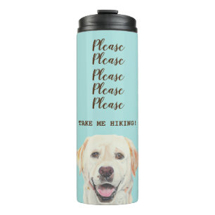 Pret Labrador Retriever Thermische Tumbler Thermosbeker