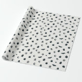 Pret leuk Halloween-cadeauverpakkings papier (Uitgerold)