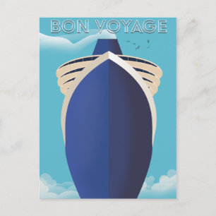 Pret met reis briefkaart