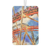 pret met roller coaster-tas luchtverfrisser (Achterkant)