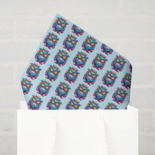 Pret monster betegeld feestje unisex tissuepapier
