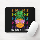 Pret-Pineapple 100 Dagen School Leraar En Student Muismat (Met muis)