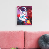 Pret-ruimte-avontuur muurkunst canvas afdruk (Insitu (Woonkamer))