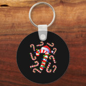 Pret Six Seven 6 7 Meme Design Koppels Kerstmis Ca Sleutelhanger (Voorkant)