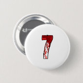 Pret Six Seven 6 7 Meme Ontwerp Koppels Halloween Ronde Button 5,7 Cm (Voorkant /achterkant)