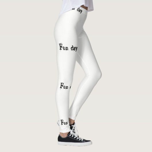 Pret-tightlegging lange witte  leggings (Rechts)